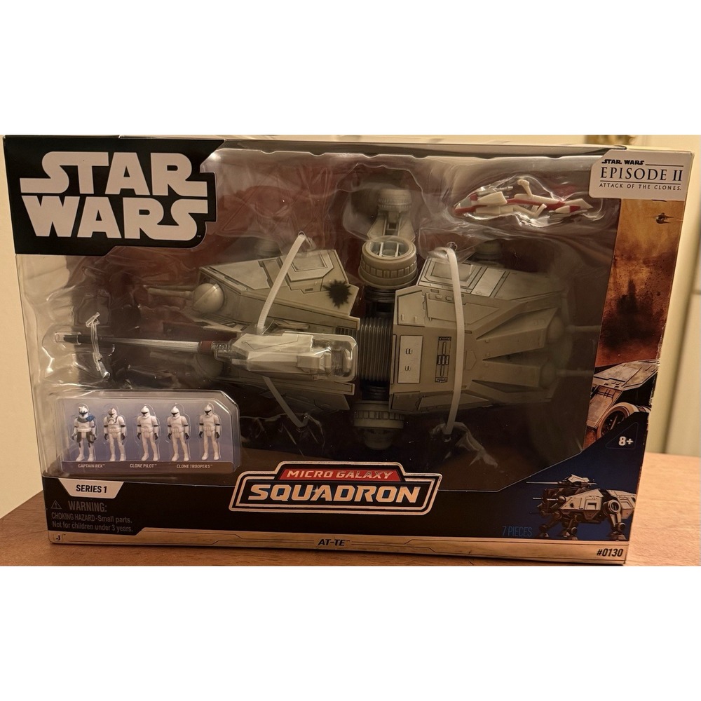 Jazwares Star Wars Micro Galaxy Squadron AT-TE #0130 Episode 2 Dreadnaught Class